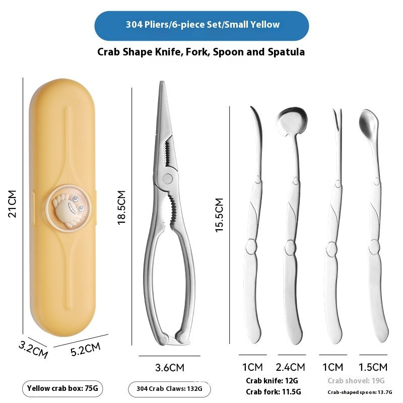 Eight Crab Eating Tools Gift Set