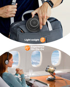 3 In 1 Wireless Travel Magsafe Charger Station For Multiple Devices Magnetic Foldable Charger 30W Charger Included