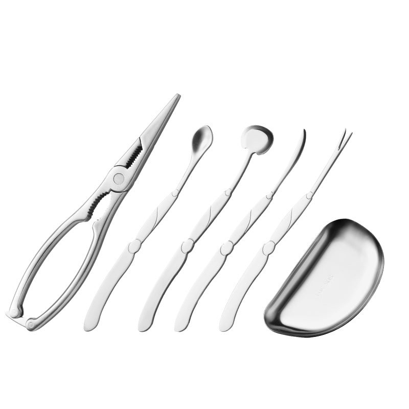 Eight Crab Eating Tools Gift Set