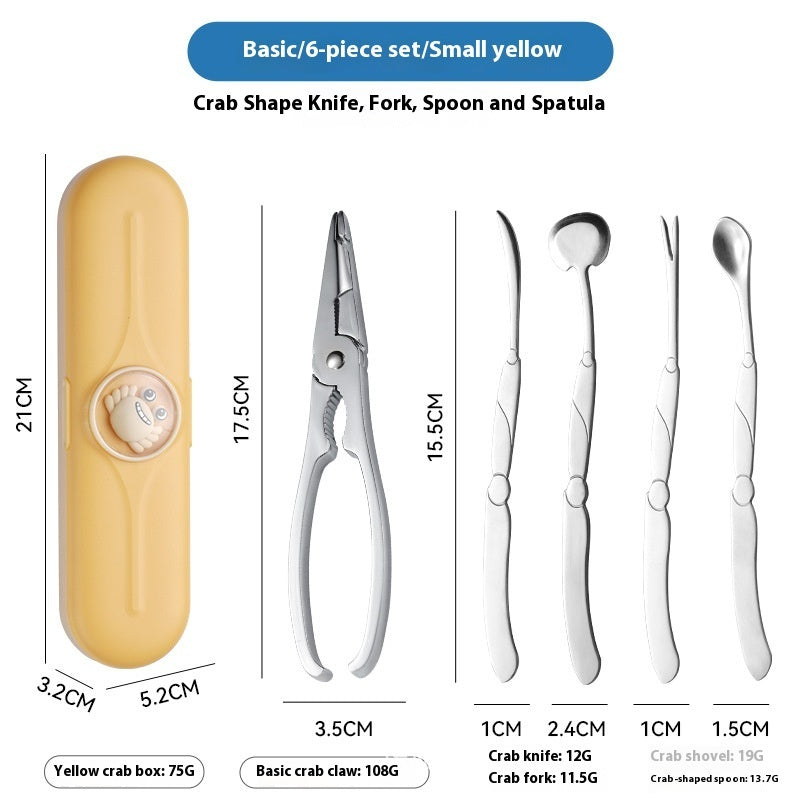 Eight Crab Eating Tools Gift Set