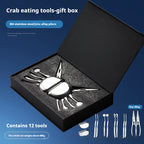 Eight Crab Eating Tools Gift Set
