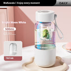 Magnetic Elastic Tea Water Separation Tea Cup Glass Cup With Lid